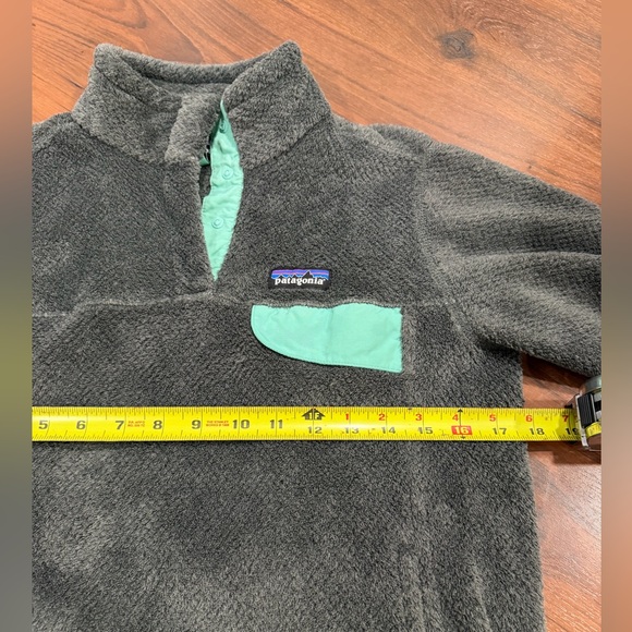 Patagonia Women's Re-Tool Snap-T Fleece Pullover Feather Grey Size Small - Picture 5 of 7